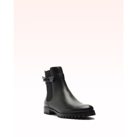 Alexandre Birman Clarita Rain Waterproof Black Bootie - Picture 3 of 12